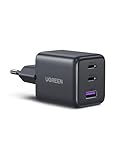 UGREEN USB C Ladegerät 30W 3-Port GaN II Netzteil iPhone Adapter PD Schnellladegerät Kompatibel mit iPhone 17, 17 Pro Max, iPhone Air, 16, 15, 14, 13, 12, iPad, Galaxy S25, S24, S23, Pixel 9
