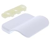 ToniTec Balkontürgriff Aluminium weiß Ziehgriff Balkontür 65 x 52 x 13 mm Terrassentürgriff