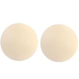 Junguluy Pizzastein zum Backen, Cordierit-Pizzasteinplatte für Grill, Backofen und Pizza, Brot, Käse, rund, 30,5 cm, 2 Stück