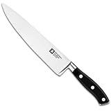 Richardson Sheffield VULCANO Kochmesser, 5Cr15MoV Klingenstahl | besonders langanhaltender Schärfe und Schneidleistung | mattiertes Finish | rostfrei, mattiert & spülmaschinenfest