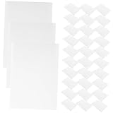 STOBOK 100 Blatt Fotopapier Drucken Tattoo-schablonenpapier Fotodrucker Büropapierprodukte Transparent Versandetiketten Bedruckbares Vinyl Druckerpapier Brief Kopierpapier Karton Weiß
