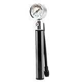 Sportballpumpe – Luftpumpe für Fahrrad, Fahrräder aus Aluminiumlegierung, Reifenpumpe, Reifendruckmesser, tragbare Luftpumpe, Hochdruck-Luftpumpe