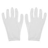 QRTTLY 36 Paar weiche Baumwollhandschuhe Antistatische Handschuhe Weiß Arbeitshandschuhe Weiche Weiß Baumwolle Handschuhe Weiche Handschuhe