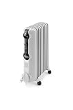 De'Longhi Radiator Radia-S TRRS0920 – 1500 W Heizleistung, stufenloser Temperaturregelung und Frostschutzfunktion