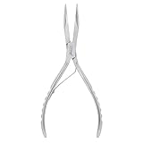 triangle 50 489 16 02 Grätenzange gebogen professionelle Qualität Fischpinzette Grätenpinzette Edelstahl