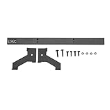 RC Car Heck Stoßfänger Profi verhindert Kollisionsersatz Metall hinteren Stoßstange für Unimog RC -Auto (Schwarz)