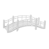 Toddmomy Miniatur Gartenbrücke Aus Resin Vintage Miniatur Brücke Für Die Mikrolandschaft Dekorative Figur Für Sandkasten Und Miniaturgärten Großes Design Mit Marmoroptik