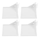 OATIPHO Halterung für Pavillon-Pfosten, 16 mm, Eckregale aus Kunststoff, 4 Stück, für Hygrometer, Kamera und Pflanzgeräte, Mehrzweck-Organizer für