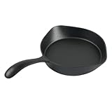 ZoraYorce Gusseisenpfanne, Mehrzweck-Kochtopf, 20,8 cm, einteilige Pfanne mit Griff, antihaftbeschichtete Bratpfanne für Campingkochen