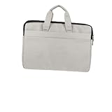 FIXOSHEE Laptop Sleeve mit Futter Laptop Tasche mit Griff Gepolstertes Notebook Sleeve für Business und Reisen Schutz vor Kratzern Praktische Laptoptasche mit Reißverschluss
