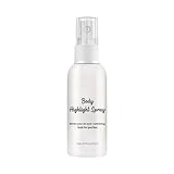 Body Flash Spray Nachtclub Haut Schlüsselbein Sternenhimmel Highlights Mehrfarbiges Glitzerpulver 30 ml Shampoo Gegen (White, One Size)
