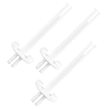 3 Stück Nähmaschinen Spulenstift, Robustem Kunststoff Universeller Hilfsgarnrollenstift, Ersatz Spulenhalter Garnrollenstift Kompatibel für Nähmaschinen Zubehör