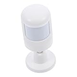 TEHAUX PIR Bewegungsmelder mit Großem Erfassungswinkel App Benachrichtigung Rotierbarer Infrarot Körpersensor Energiesparend mit Langer Batterielaufzeit Einfache Montage für Zuhause