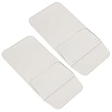 LIFKOME 2 Stück Pack Stifteetui aus PU Leder Kompakt Langlebig Stifte Organizer für Ärzte und Pflegepersonal Taschenschutz für Hemdtasche