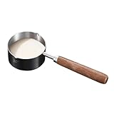 Edelstahltopf – Induktionskochtopf | Kochtopf Aus Edelstahl, Antihaftbeschichtet, Butterwärmer, Flacher Boden, Heiße Töpfe, Ölpfanne, Stieltopf Mit Griff Zum Kochen Von Milch, Soße, Soßen, Suppentopf