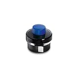 LAMY T 52 Tinte 829 – Tintenglas in der Farbe Blau mit Tintensammelbecken und integrierter Löschpapierrolle – 50 ml