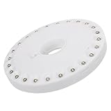 Healeved Multifunktionale LED Campinglampe aus Langlebigem ABS Kompakte Tragbare Zeltlampe mit Haken für Outdoor Wandern und Nachtmärkte