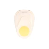 Vaessen Creative Motivstanzer Kreis, Medium, Motivlocher aus Metall und Plastik, Ausgestanztes Motiv Ø 25,4 mm, zum Basteln mit Papier, purple, 21435-541, Sortierte Farbe