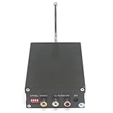 MSCHENZW 16-Kanal-TV-Signalsender, Drahtloser UHF-Video-TV-Sender, Set-Top-Box Zur TV-Übertragung, AV-Zu-UHF-TV-PAL-D-Format-
