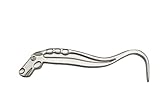 Ergonomischer Hufeisen-Pickschaber aus Metall mit Pferdekopf-Griffen, zur Hufreinigung & Fellpflege von Pferden, Ziegen, Kühen, Eseln, Schafen
