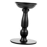 Amosfun Kerzenhalter Aus Eisen Wandkerzenhalter Votivkerzenhalter Steht Konische Kerzenhalter Leuchter Schwimmkerzen Mit Zauberstab Kerzenformen Duftend Retro Kerzenhalterplatte Gold Black