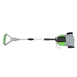 Generic Grasschneidermaschine, Schnurloser Rasenmäher 3 Einstellbare Schneidhöhen Benutzerfreundlich für Hof (EU-Stecker)
