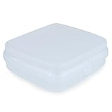 Tupperware Eco+ Sandwich-Box hellblau Brotdose Pausenbrot Brotbox (inkl. Bio Saatgut)
