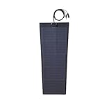 Lensun 45 W Haube flexibles Solarpanel für Ford 2019–2022 Ranger, wasserdicht, leicht mit höchster Effizienz, PERC monokristalline Solarzellen für Autodach, Van, Camping