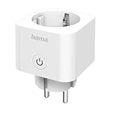 Hama WLAN Steckdose (wlan gesteuerte Steckdose mit Matter Smart Home, universal, smarte Steckdose mit App und Sprachsteuerung, Smart Home Steckdose als Zeitschaltuhr, Funksteckdose, 3680 W)