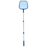 Happyyami 1 Satz Schwimmbadreinigungsnetz Bausätze Nachfüllung Trockner-entlüftungs-reinigungsset Reinigungsmittel Zusammenklappbar Stroh Kleiner Pool-netzskimmer Fänger Nettoplastik Pp Blue