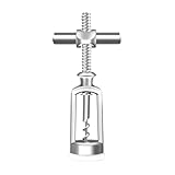 Alipis Kreuzförmiger Manueller Weinflaschenöffner aus Langlebigem Widerstandsfähig und Benutzerfreundlich für Rotweinliebhaber bei Party Bar und Restaurantgebrauch