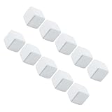 HOLIDYOYO 10 Stück Calcium Kalziumblöcke für Schildkröten Mineralreicher Schleifstein zur Wasserstabilisierung im Aquarium Sicherer Kaukalkstein für Landschildkröten und Reptilien