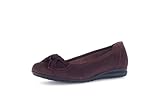 Gabor Damen Klassische Ballerinas, Frauen Flats,Slipper,Ballerina-Schuhe,Ballett-Schuhe,Ballet-Flats,flach,Ausgehschuhe,bramble,35 EU / 2.5 UK