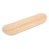 Toyvian DIY Handbemaltes Kinder Skateboard Skateboard Deck DIY Leeres Skateboard Deck Skate Board Decks Wand Skateboard Deck Scateboarda Nacktes Skateboard Deck Mini Skateboards Kind Aus