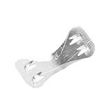 Obotsnoi 100 Stück Stretch-Metallverschlüsse, austauschbare Wickelverschlüsse, Befestigungsklemmen, Stretch-Metall-Clips