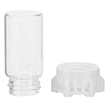 NOLITOY Kunststoff Ameisenfutterspender 20 ml Transparent Wasserspender für Ameisennest Eingang Praktisch und Langlebig