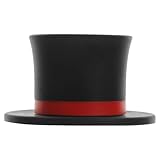 GLSTOY Wiederverwendbarer Silikon Weinstopper Hutverschluss Klein Schwarz Universeller Weinverschluss zur Frischhaltung und Geschenk für Weinliebhaber