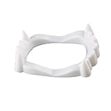 JOERBABU Vampire Zähne Vampire Zahnersatz Glow in Dark Falsche Zähne Gruseliger Falscher Fang Halloween Cosplay Zubehör für Party