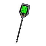 CENMEN 6-In-1-Bodentester, PH-Meter/EC/Lichtintensität/Fruchtbarkeit, Temperatur und Luftfeuchtigkeit, Boden-Obstgarten-Komposttester