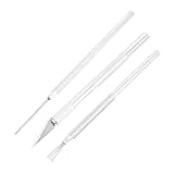 LOLIPPYY Töpfer Werkzeug aus Edelstahl Modellierwerkzeugset für Clay Sculpting und Holzschnitzen Handliches Tonmodellierwerkzeug für DIY Kunsthandwerk und Tonmodellierung