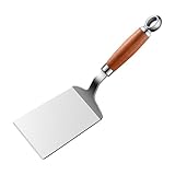 Küchen-Servierspatel | Pfannkuchenwender aus Metall | Stabiler Grillspatel, spülmaschinenfester Spatel, ergonomischer Pfannenwender, spülmaschinenfest, Servierspatel für Grill im Freien