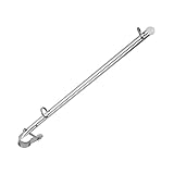 Flaggenhalter, Bootsflaggenstab, Flaggenstab, 40 cm, Edelstahl-Schienen-Hardware-Beschläge für Yachtschiffe