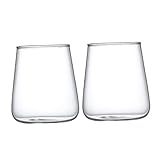 EXHUMKY 2St Bauch glas Milch Trinken Isolierbecher Flasche wegbringen Trinkgläser esspressokaffeetassen coctail gläsern trinkglas zitronensaft zartes Wasserglas Glasbecher für den Haushalt