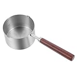 Cabilock Edelstahl Bratpfanne Antihaftbeschichtet Leichtgewichtige Pfanne Schnelle Hitzeverteilung Für Omeletts Pfannkuchen Eier Kochen Zuhause und Outdoor