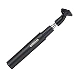 Ipetboom 1 Satz Nasenhaartrimmer Lippenhaarentferner Abschminktücher Tierhaarentferner kabellos elektrischer rasierer Trimmer für Nasenhaare maschine zur nasenhaarentfernung Aluminium Black