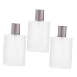 SAFIGLE 3 Stück Teiliges Mattiertes Glas Parfümzerstäuber Nachfüllbar für Reise und Alltag Kompakte Sub flaschen mit Feinem Nebel und Langlebigem Sprühkopf