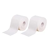 ARTSEWPLY 2 Rollen Einweg gesichtstücher aus Baumwolle Weiche Reinigungstücher zum Abschminken Dicke Trockene und Nasse Gesichtsreinigungstücher mit Kreuzperlenstruktur für Reisen und