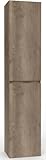Ben Tendenza Badezimmer Hochschrank - Badschrank Badmöbel Links 35x29x165cm - Nebraska Eiche