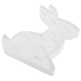 Housoutil LED-Licht Kinderzimmerlicht Kinderlampen Babylicht Nacht Lichter Kaninchen Korblampe LED-Leuchten für Schlafzimmer Nachtlampe Nachttischlampe Bettlicht Nachtlicht Weiß