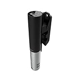 Cecotec Sous Vide SlowVide 1000 Connected, 1000 W Leistung, großer Temperaturbereich von 5 °C - 95 °C, APP, WLAN-Konnektivität, Touchscreen, Timer, Kapazität 15 l, IPX7-zertifiziert